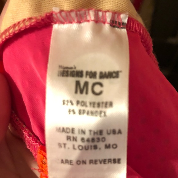 2 piece figureskating/dance costume